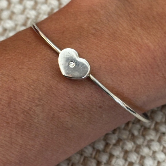 Tiffany & Co Paloma Picasso Diamond Heart Bracelet - Picture 5 of 6